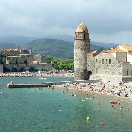 Appartement Soleil Marin Collioure Avec Exterieur, Proche Centre Et Plages Luaran gambar